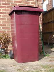 Bin numbering project: the bin before starting