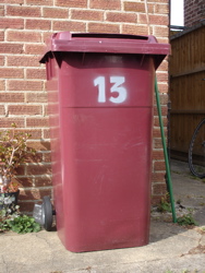 Bin numbering project completed